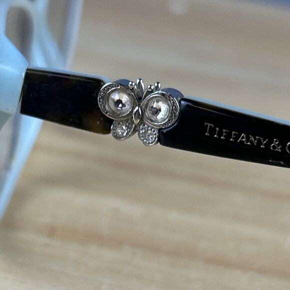 Tiffany & Co Eyeglasses TF 2051-B 8134 Black Rhinestones 53-16-135 Frames Only main image 10